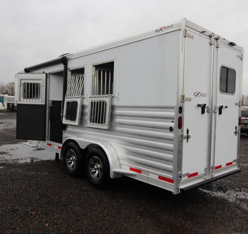 2022 Exiss Trailers Escape 7304 3-Horse LQ w/ Easy Care Flooring Horse Trailer 2022 Exiss Trailers Escape 7304 3-Horse LQ w/ Easy Care Flooring Horse Trailer