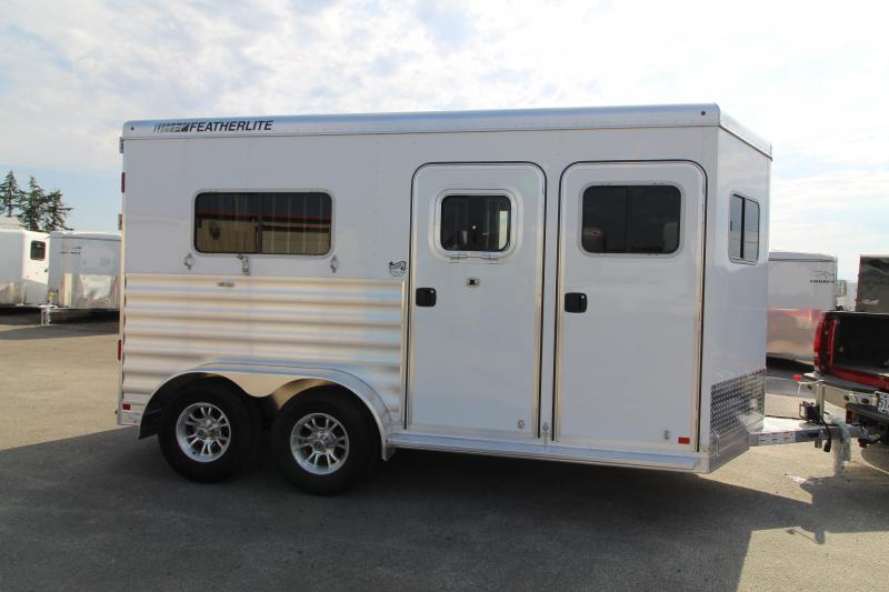 2021 Featherlite 7442 2 Horse Trailer - Easy Care Flooring - Wave Panel Exterior 2021 Featherlite 7442 2 Horse Trailer - Easy Care Flooring - Wave Panel Exterior
