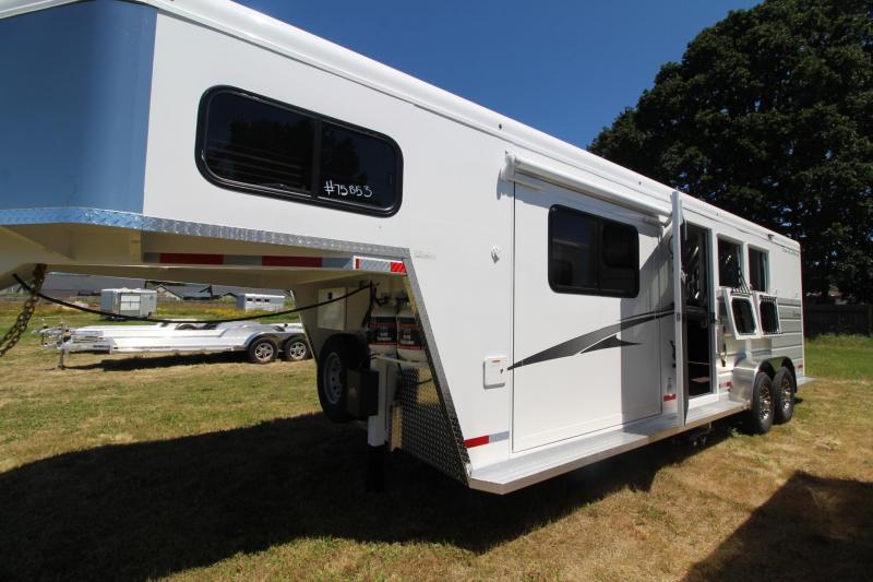 2023 Trails West Sierra 3 Horse LQ w/ 8x13 Slide Horse Trailer 2023 Trails West Sierra 3 Horse LQ w/ 8x13 Slide Horse Trailer