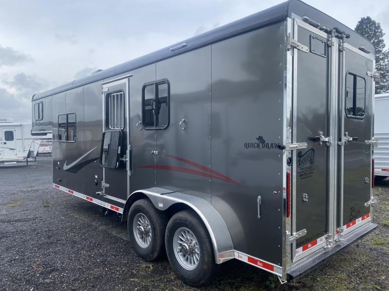 2022 Bison Trailers QUICK DRAW 7208 LQ Horse Trailer 2022 Bison Trailers QUICK DRAW 7208 LQ Horse Trailer