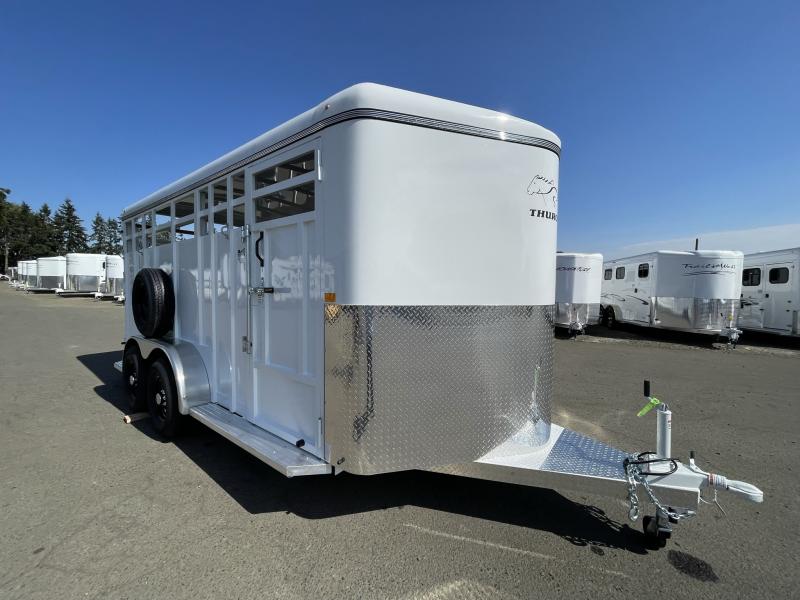 2023 Thuro-Bilt 17' Wrangler Stock BP - REDUCED $550 - Galvanized Steel - Combination Single Rear Door - Escape Door - 7' Tall - All Steel 2023 Thuro-Bilt 17' Wrangler Stock BP - REDUCED $550 - Galvanized Steel - Combination Single Rear Door - Escape Door - 7' Tall - All Steel