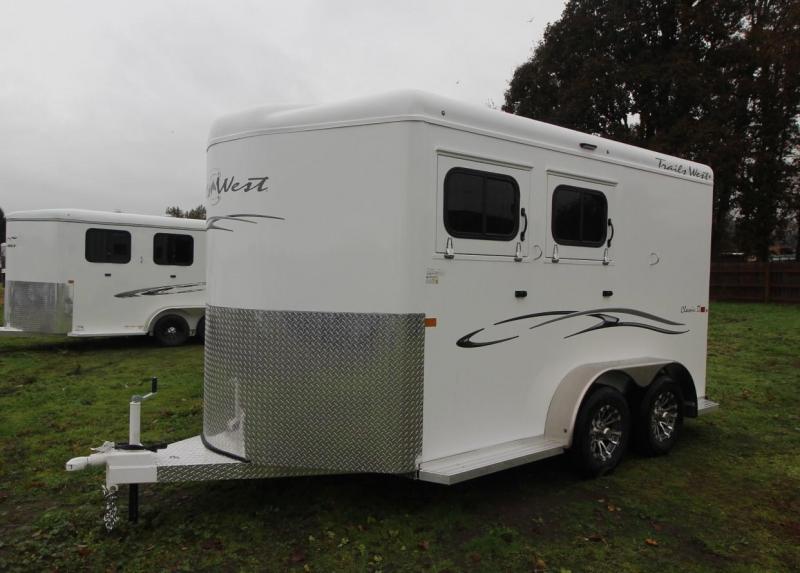 2021 Trails West CLASSIC 2 HORSE TRAILER - LINED AND INSULATED ROOF 2021 Trails West CLASSIC 2 HORSE TRAILER - LINED AND INSULATED ROOF