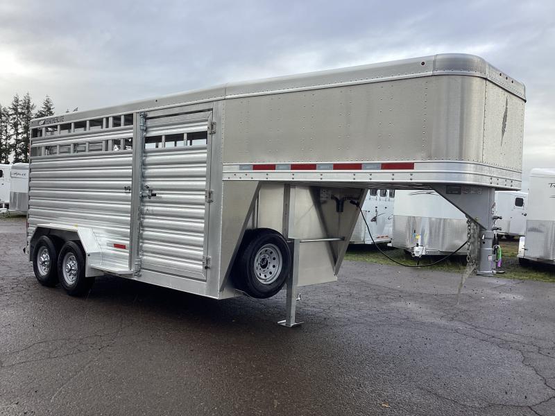  Price Reduced $1300 2025  8127 Perfect Fit Stock - Western Pkg-Center Gate W/ Slider-Upgraded 54" escape door for quads-7'T-6'6''W-16' stock