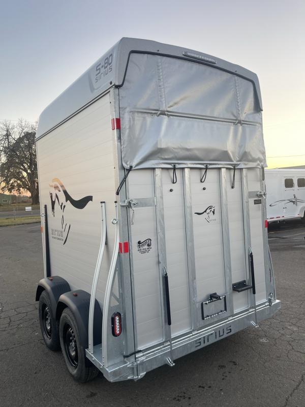 2023 SunLite Trailers S80 Sirius Platinum BP Straight Load Horse