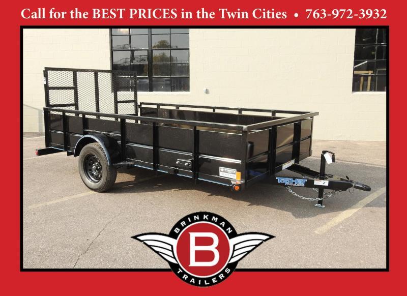 Top Hat 83" x 12' Solid Side Steel ATV/Utility Trailer - 3500# Axle! Top Hat 83" x 12' Solid Side Steel ATV/Utility Trailer - 3500# Axle!