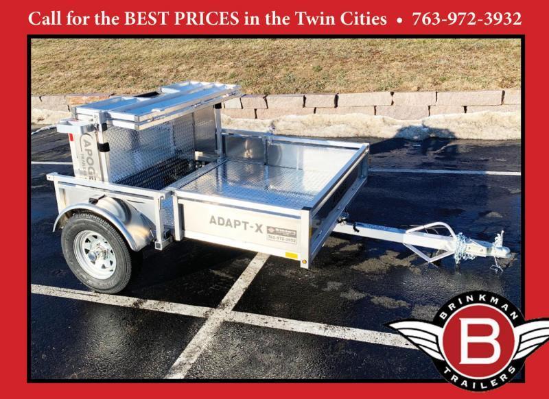 Apogee Unique 5x8 Folding Aluminum Utility Trailer! Brinkmans Trailers in Minneapolis MN