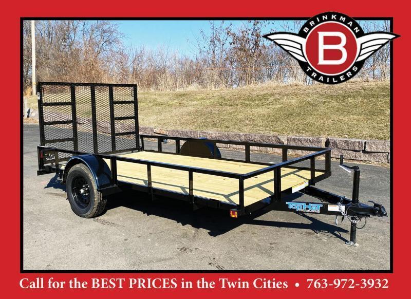 Top Quality Top Hat 77x12 Utility Trailer - Rear Ramp! Top Quality Top Hat 77x12 Utility Trailer - Rear Ramp!