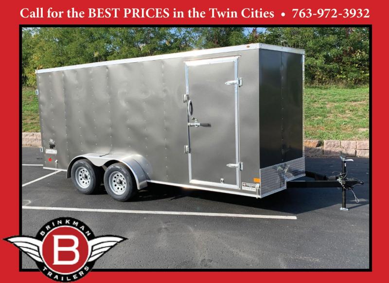 Haulmark 7x16 Tandem Enclosed Trailer - 6'6" - Dbl Rear Doors! Haulmark 7x16 Tandem Enclosed Trailer - 6'6" - Dbl Rear Doors!