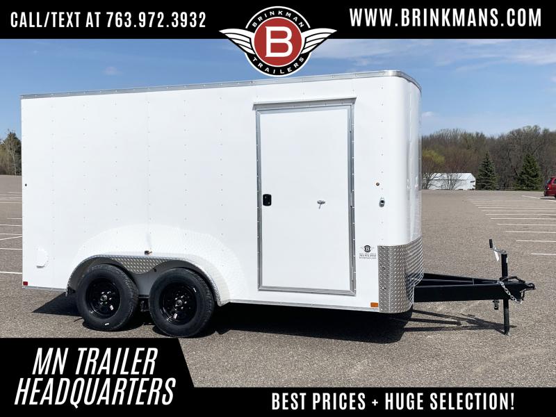 Carry-On 7x14 Enclosed Cargo Trailer- Rear Ramp Door! KJ3AgKri5y92