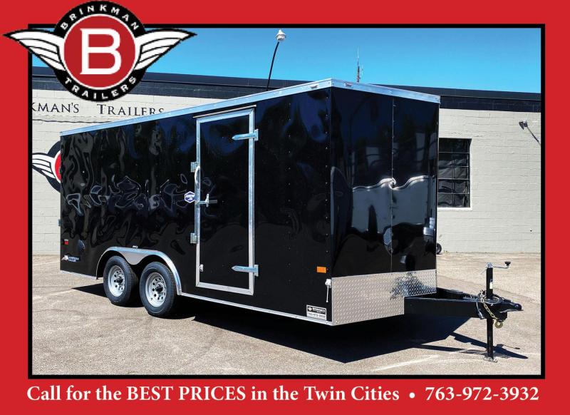 American Hauler 8.5x16 Enclosed Car Trailer - 6'6" Int. - Rear Ramp! American Hauler 8.5x16 Enclosed Car Trailer - 6'6" Int. - Rear Ramp!