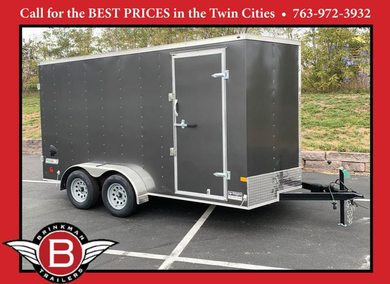 Haulmark 7x14 Tandem Enclosed Trailer 7' Upgraded Rims Brinkmans