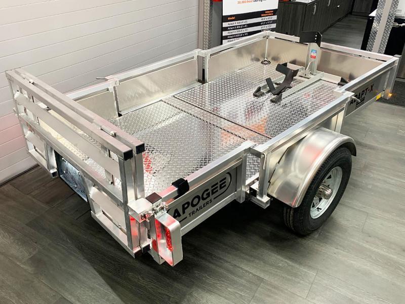 Apogee Unique 4x8 Folding Aluminum Utility Trailer! Brinkmans Trailers in Minneapolis MN