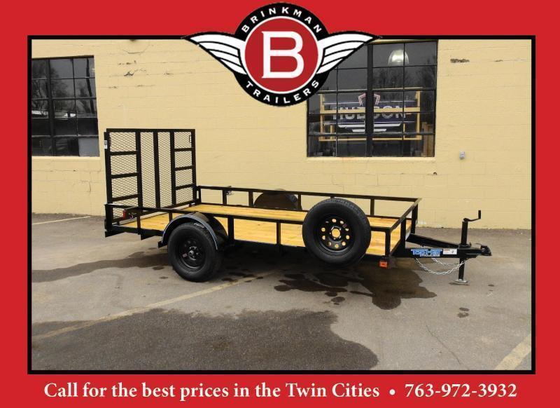 Top Quality Top Hat 77" x 12' Utility Trailer w/ Ramp - GREAT VALUE Top Quality Top Hat 77" x 12' Utility Trailer w/ Ramp - GREAT VALUE