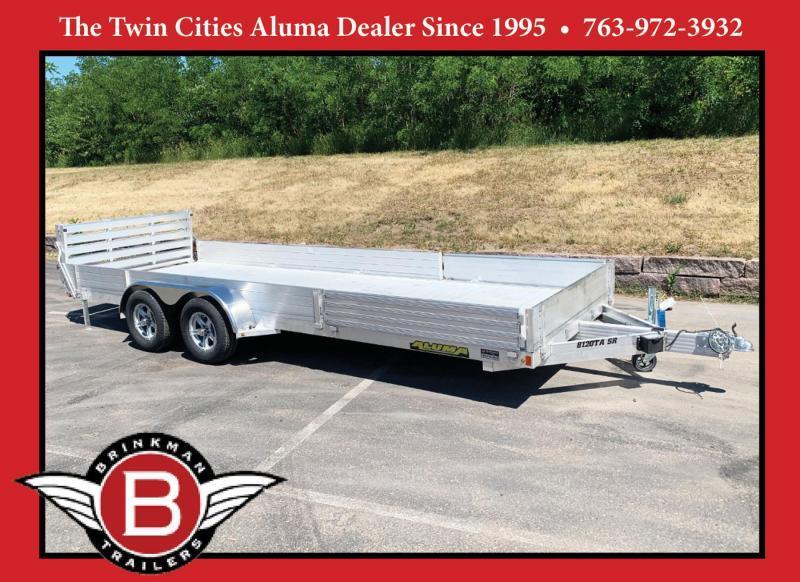 Aluma 8120TA SR Aluminum Trailer - Side Loading Ramps - 7,000# GVWR! Aluma 8120TA SR Aluminum Trailer - Side Loading Ramps - 7,000# GVWR!