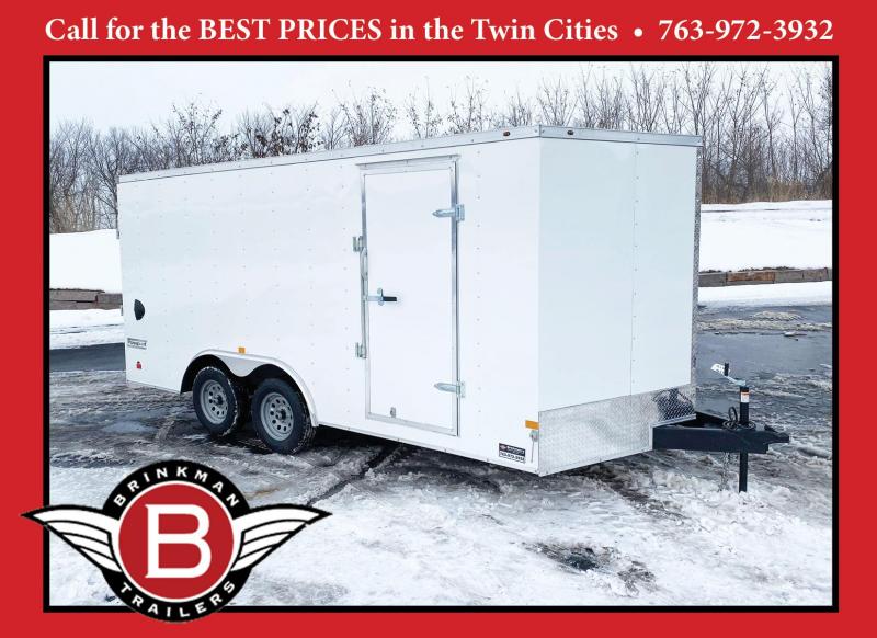 Haulmark 8.5'x16' Enclosed V-Nose Trailer with Rear Ramp - QUALITY! Haulmark 8.5'x16' Enclosed V-Nose Trailer with Rear Ramp - QUALITY!