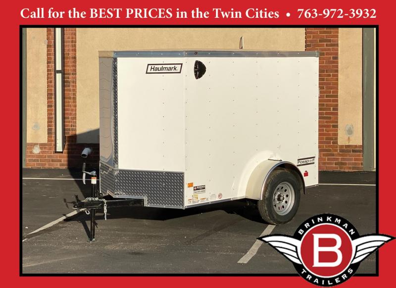 Haulmark 5 x 8 V-Nose Enclosed Trailer - Deluxe Model- Fantastic Buy! Haulmark 5 x 8 V-Nose Enclosed Trailer - Deluxe Model- Fantastic Buy!
