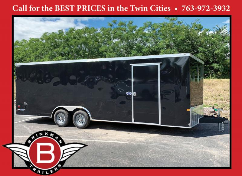 Deluxe American Hauler 8.5x24 Enclosed Cargo Car Trailer -7' Interior! Deluxe American Hauler 8.5x24 Enclosed Cargo Car Trailer -7' Interior!