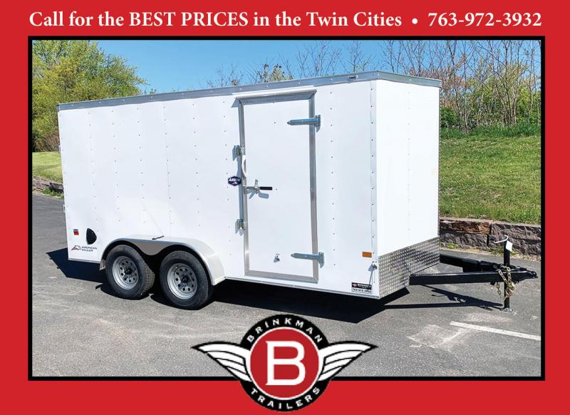 Deluxe American Hauler 7x14 Enclosed Trailer - Rear Ramp! Deluxe American Hauler 7x14 Enclosed Trailer - Rear Ramp!