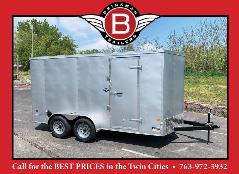 Deluxe American Hauler 7x14 Enclosed Trailer - 6'6" Int. - Double Doors! Deluxe American Hauler 7x14 Enclosed Trailer - 6'6" Int. - Double Doors!