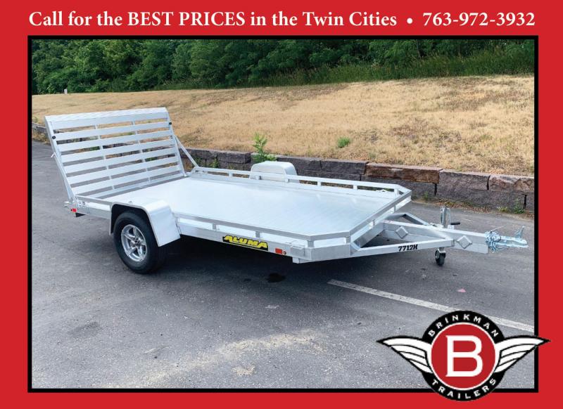 Aluma 7712H TG Aluminum Trailer - LIFETIME LICENSE! Aluma 7712H TG Aluminum Trailer - LIFETIME LICENSE!