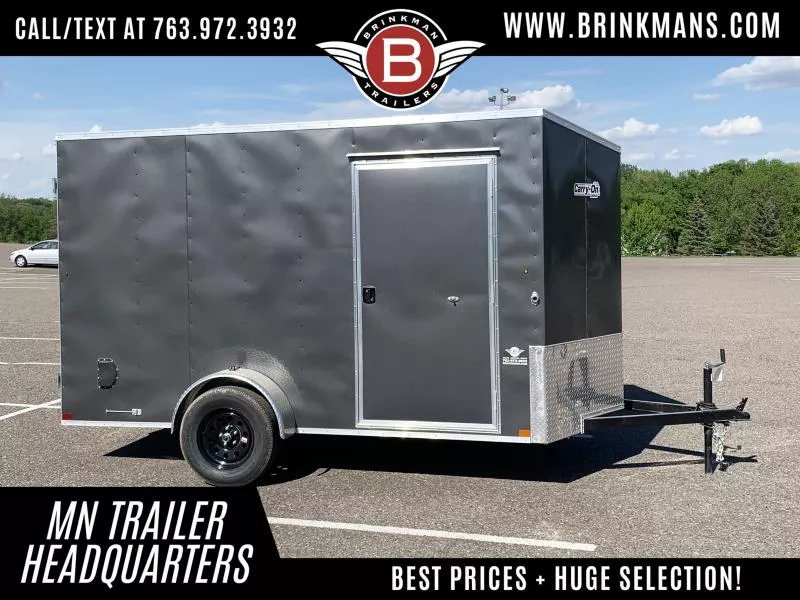 Carry-On 6x12 Enclosed Trailer - Double Doors rUMKCu8rhger