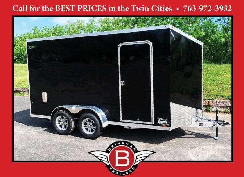 Lightning 7x14 Aluminum Enclosed Trailer - 7'4" Int. - Rear Ramp! Lightning 7x14 Aluminum Enclosed Trailer - 7'4" Int. - Rear Ramp!