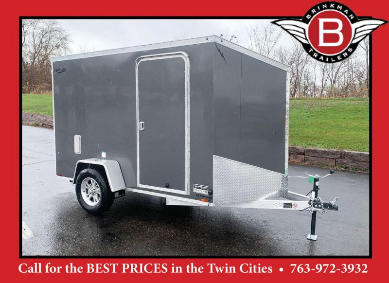 Lightning 6x10 Aluminum Enclosed Trailer - 6'3" Int. - Rear Ramp! Lightning 6x10 Aluminum Enclosed Trailer - 6'3" Int. - Rear Ramp!