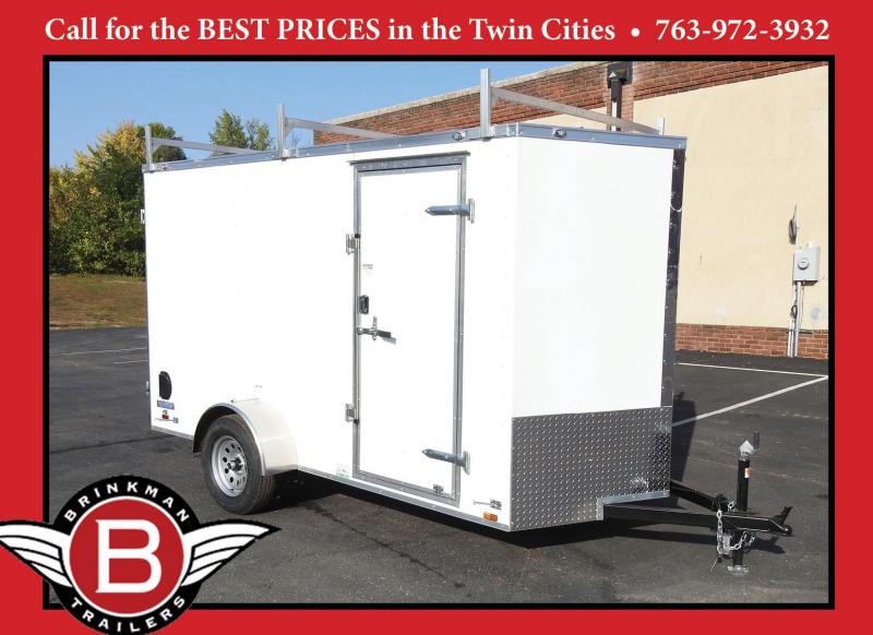 Continental Cargo 6 x 12 Enclosed Contractor Trailer - Dbl Door! Continental Cargo 6 x 12 Enclosed Contractor Trailer - Dbl Door!