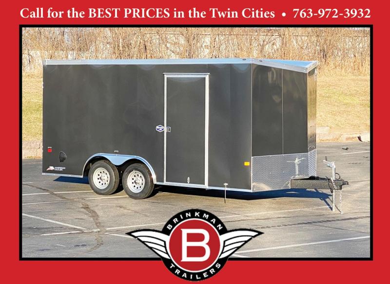 Deluxe American Hauler 8.5x16 Enclosed Cargo Trailer - 7' Interior Deluxe American Hauler 8.5x16 Enclosed Cargo Trailer - 7' Interior