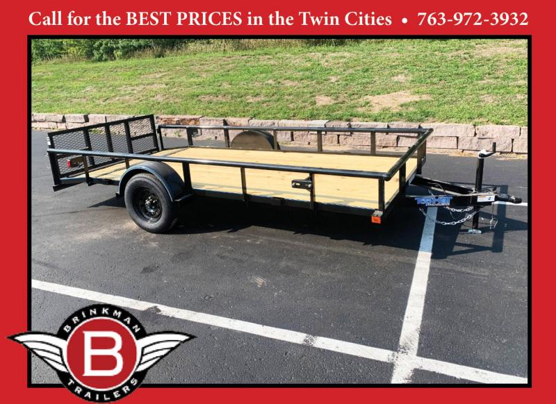 Top Hat 77" x 14' Steel Utility Trailer - BeaverTail - Rear Ramp! Top Hat 77" x 14' Steel Utility Trailer - BeaverTail - Rear Ramp!