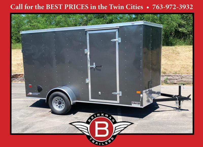 American Hauler 6x10 Cargo Enclosed Trailer - 6'6" Int - Rear Ramp! American Hauler 6x10 Cargo Enclosed Trailer - 6'6" Int - Rear Ramp!