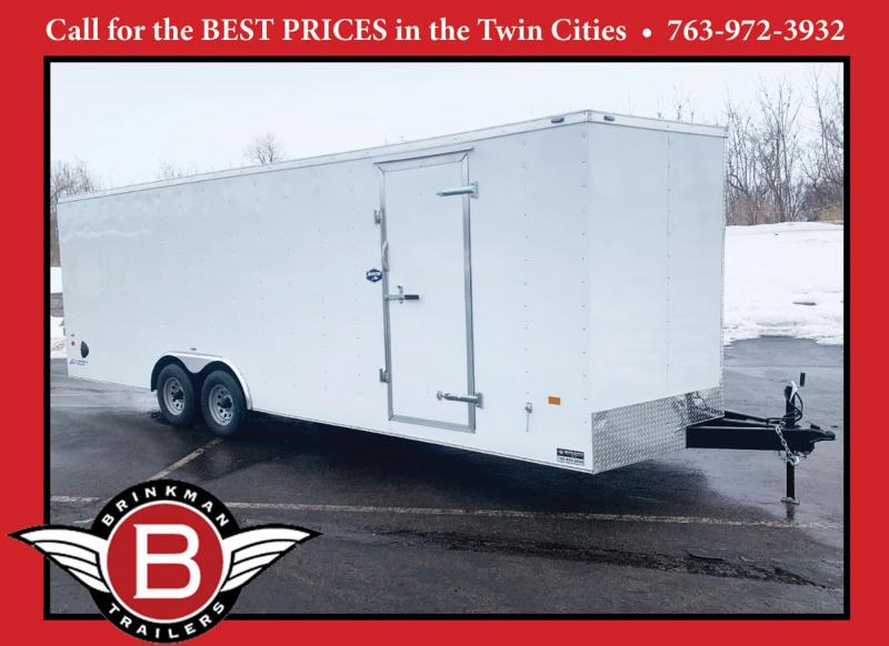 Haulmark 8.5x24 Enclosed Cargo Car Trailer - Rear Ramp Haulmark 8.5x24 Enclosed Cargo Car Trailer - Rear Ramp