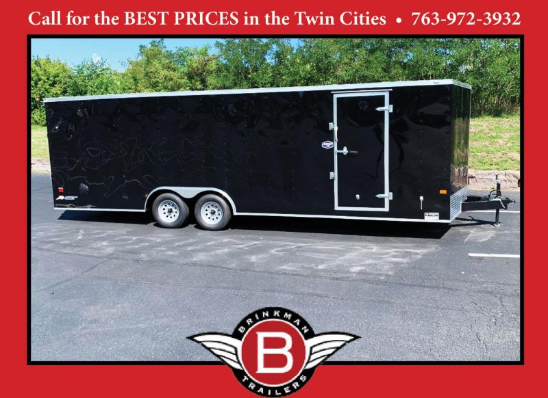 Deluxe American Hauler 8.5x24 Enclosed Car Trailer - 6'6" Int. - 7000# GVWR! Deluxe American Hauler 8.5x24 Enclosed Car Trailer - 6'6" Int. - 7000# GVWR!