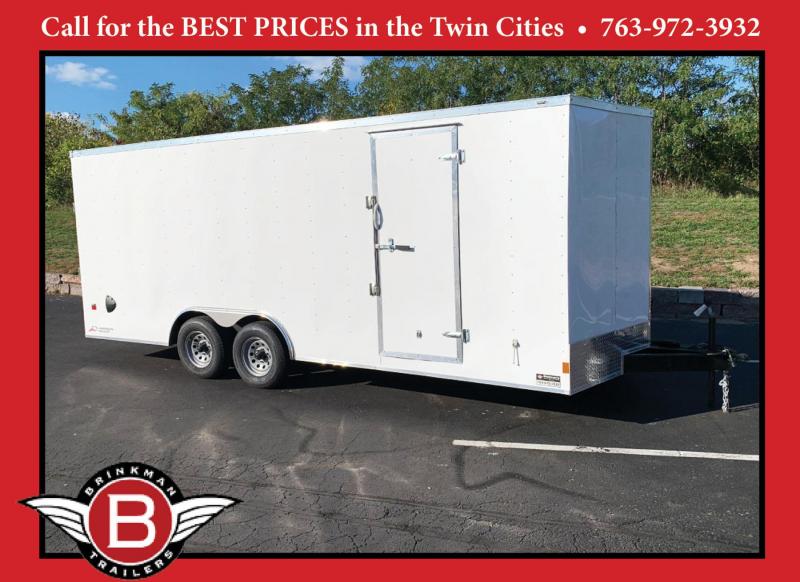 American Hauler 8.5x20 Enclosed Cargo Trailer - 7' Int. - Rear Ramp! American Hauler 8.5x20 Enclosed Cargo Trailer - 7' Int. - Rear Ramp!