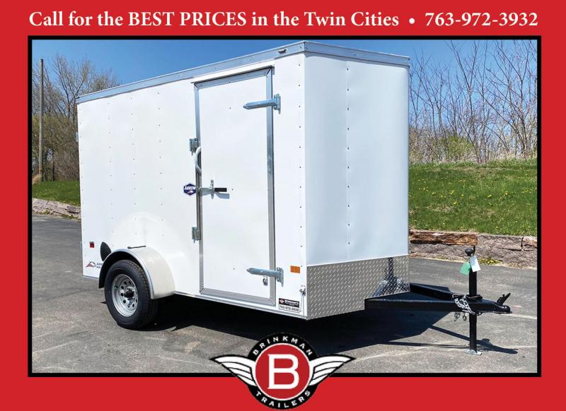 American Hauler 6x10 Enclosed Trailer - 6'6" Int - Dbl Rear Doors! American Hauler 6x10 Enclosed Trailer - 6'6" Int - Dbl Rear Doors!