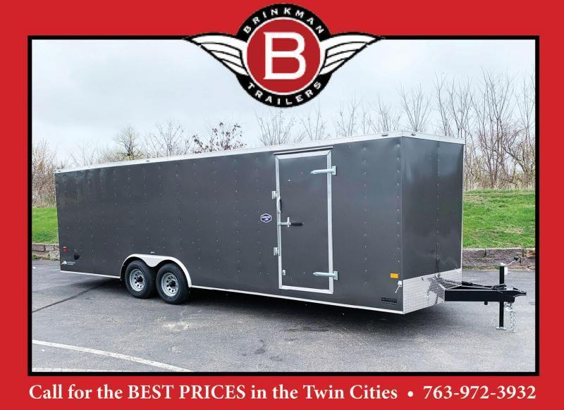 American Hauler 8.5x24 Enclosed Trailer Rear Ramp! Brinkman's