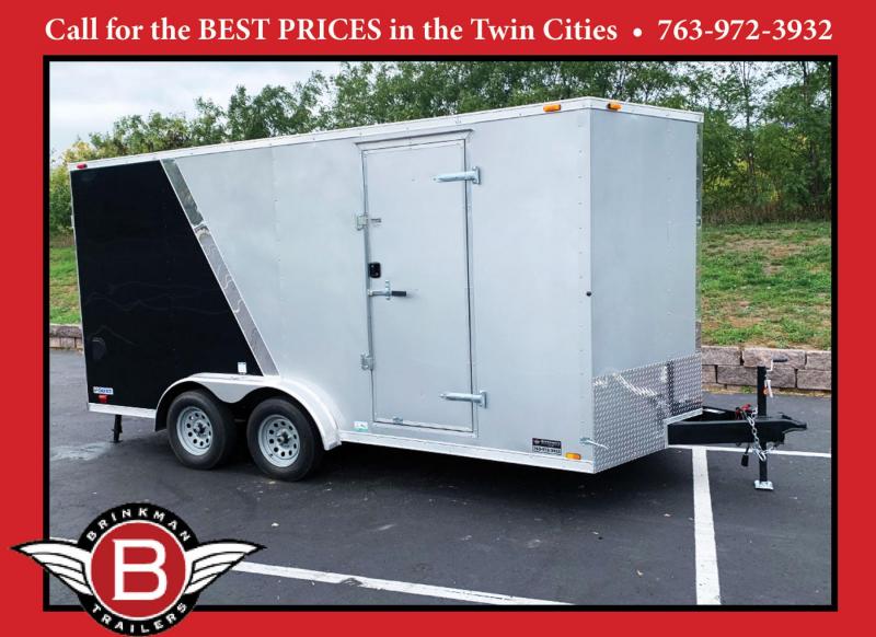 Continental 7.5x16 Enclosed UTV Cargo Trailer - 7' Int. - Rear Ramp! Continental 7.5x16 Enclosed UTV Cargo Trailer - 7' Int. - Rear Ramp!