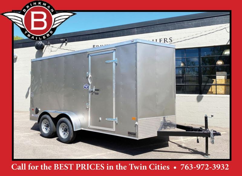 Deluxe American Hauler 7x14 Enclosed Trailer - 6'6" Int. - Double Doors! Deluxe American Hauler 7x14 Enclosed Trailer - 6'6" Int. - Double Doors!