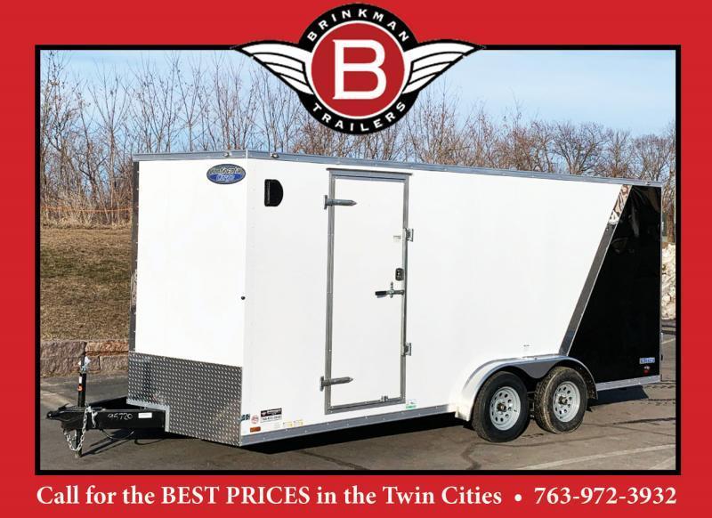 Continental Cargo 7.5x16 Enclosed Trailer - 7' Int. - Rear Ramp! Continental Cargo 7.5x16 Enclosed Trailer - 7' Int. - Rear Ramp!