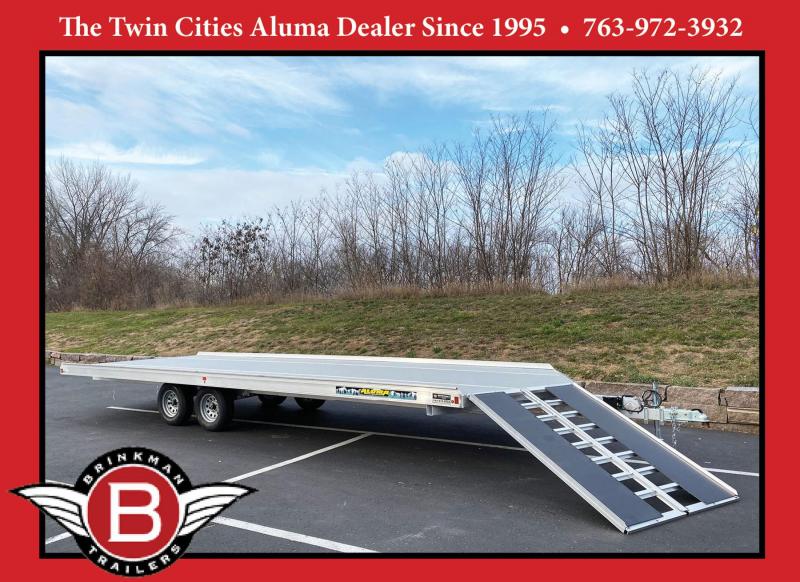 Aluma 8624H/14 Aluminum Snowmobile Trailer! Aluma 8624H/14 Aluminum Snowmobile Trailer!