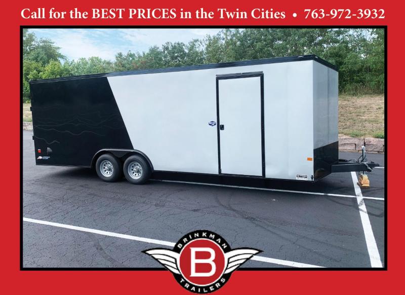 Deluxe American Hauler 8.5 x 24 Enclosed Car Trailer - 7' Int. - 9,900# GVWR! Deluxe American Hauler 8.5 x 24 Enclosed Car Trailer - 7' Int. - 9,900# GVWR!