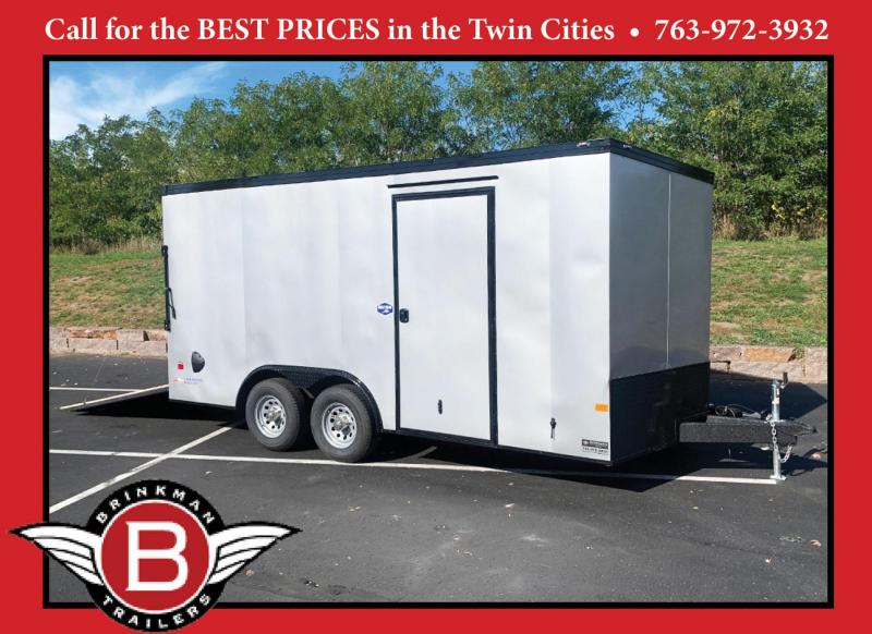 American Hauler 8.5x16 Enclosed Cargo Trailer - 7' Int. - Black Out Pkg! American Hauler 8.5x16 Enclosed Cargo Trailer - 7' Int. - Black Out Pkg!