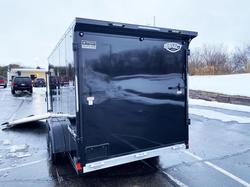 Formula 7x19 (14'+5'V) Aluminum Enclosed 2Place Snowmobile Trailer