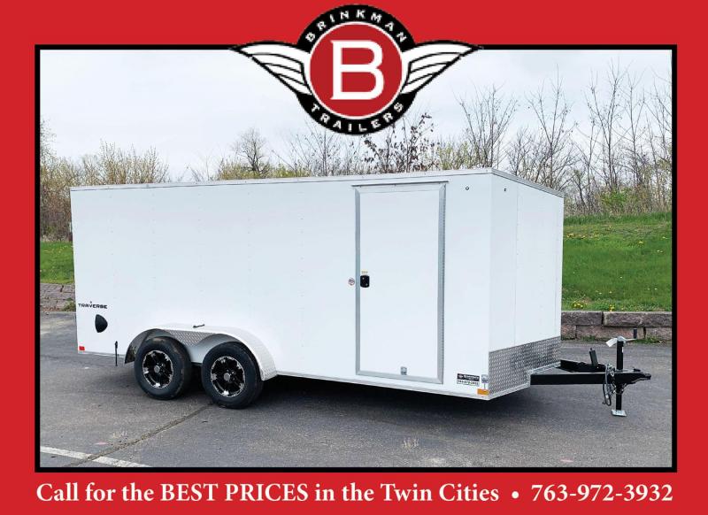 Formula 7x16 Traverse Enclosed Trailer - Double Rear Doors! Formula 7x16 Traverse Enclosed Trailer - Double Rear Doors!