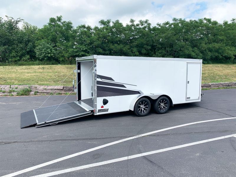 SALE Haulmark Low hauler 7 x 16 Enclosed Motorcycle trailer
