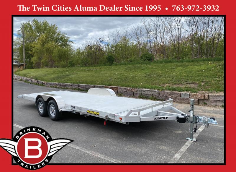 Aluma 8220 Aluminum Trailer - Tilt Bed - 7,000# GVWR! Aluma 8220 Aluminum Trailer - Tilt Bed - 7,000# GVWR!