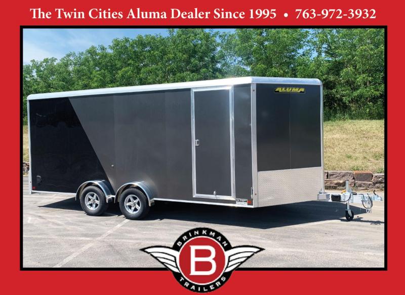 ALUMA 7.5X18 Enclosed Aluminum UTV Trailer- 7' INTERIOR ALUMA 7.5X18 Enclosed Aluminum UTV Trailer- 7' INTERIOR