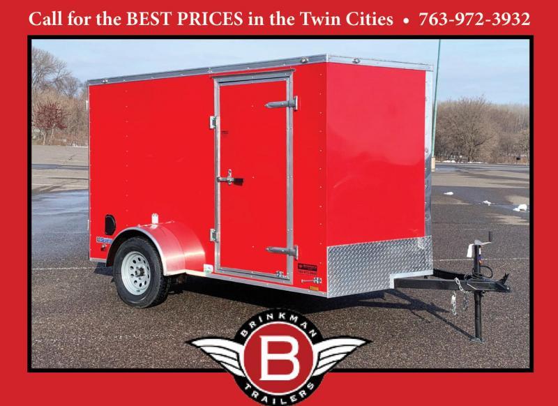 Continental 6.5x10 Enclosed Trailer - Rear Ramp! Continental 6.5x10 Enclosed Trailer - Rear Ramp!