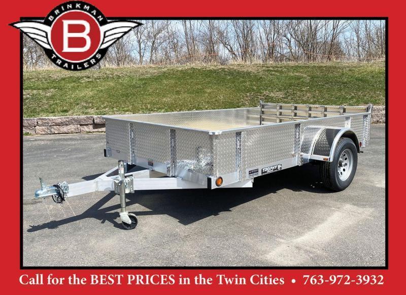 Quality Trophy 6.5x10 Aluminum Utility Trailer - Stacked Ramp Tailgate! Quality Trophy 6.5x10 Aluminum Utility Trailer - Stacked Ramp Tailgate!