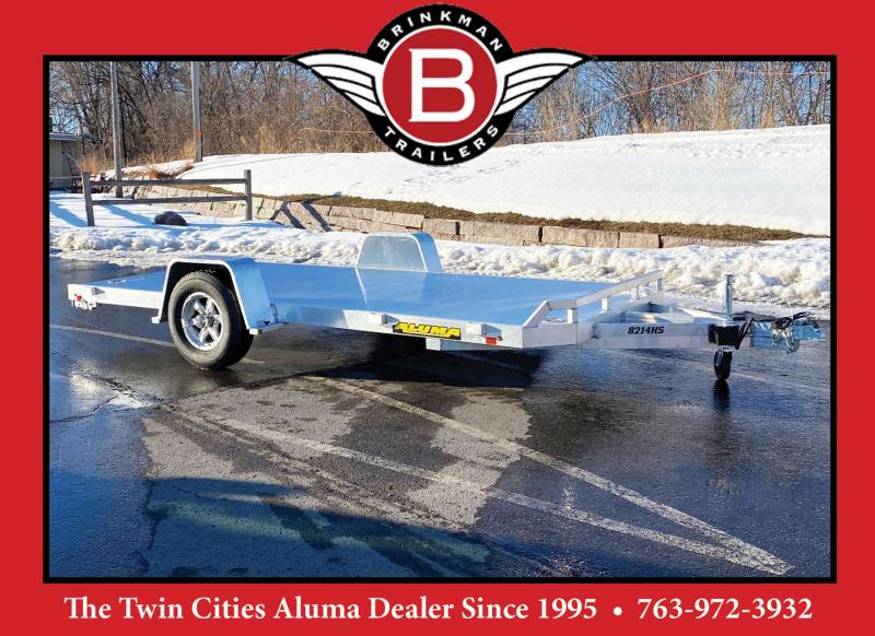Aluma 8214HS Heavy Duty Aluminum Trailer - Ramps - 5200# GVWR! Aluma 8214HS Heavy Duty Aluminum Trailer - Ramps - 5200# GVWR!